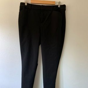 Old navy black pixey pants size 14